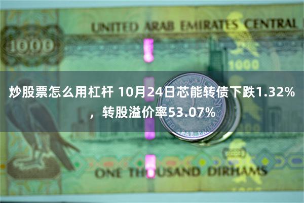 炒股票怎么用杠杆 10月24日芯能转债下跌1.32%,转股溢价率53.07%